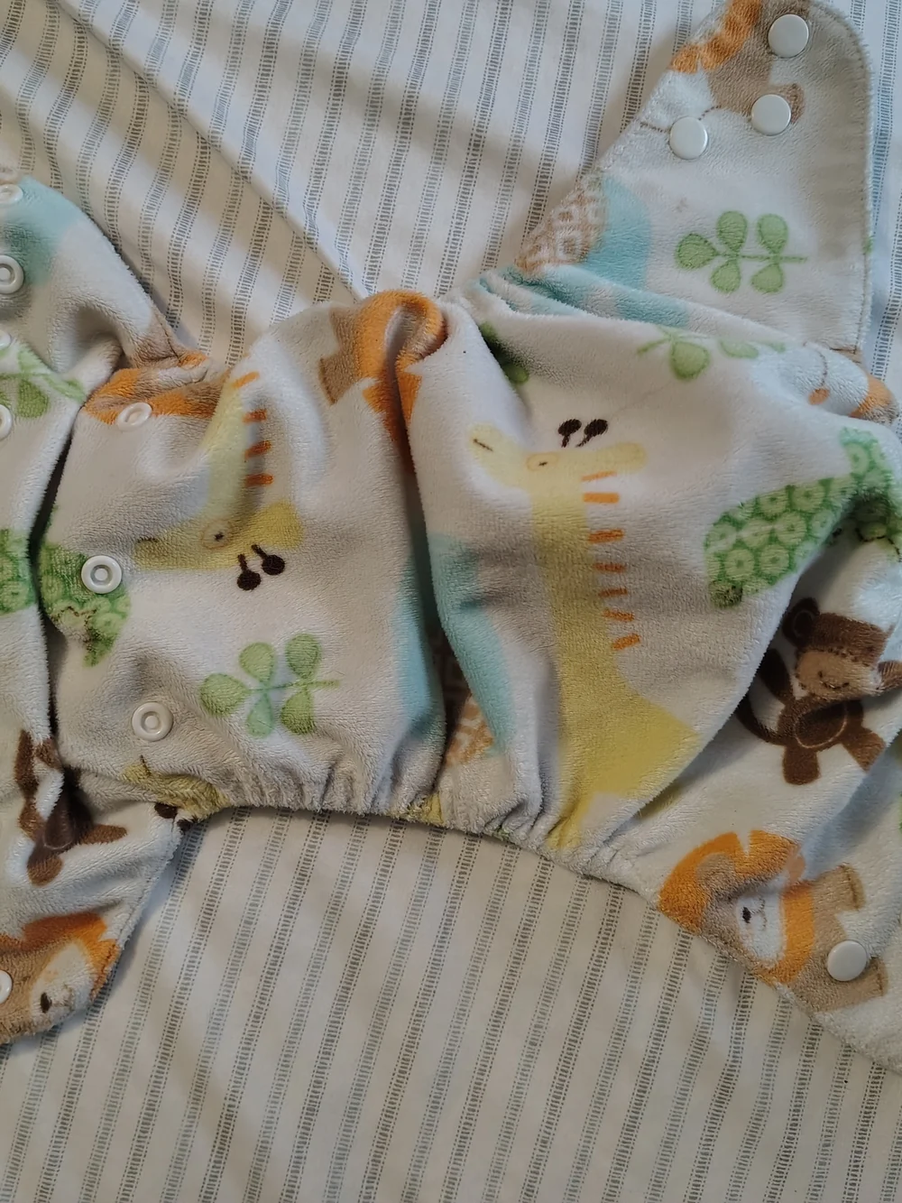 Reusable Pocket Cloth Diaper - Teal, Orange, Yellow, Purple, Gray, Light Blue